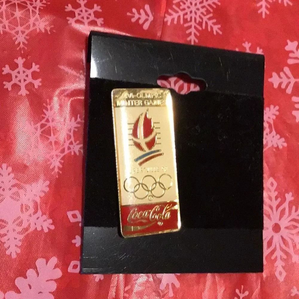 Trading pin vintage, Coca-Cola Atlanta Olympics pin